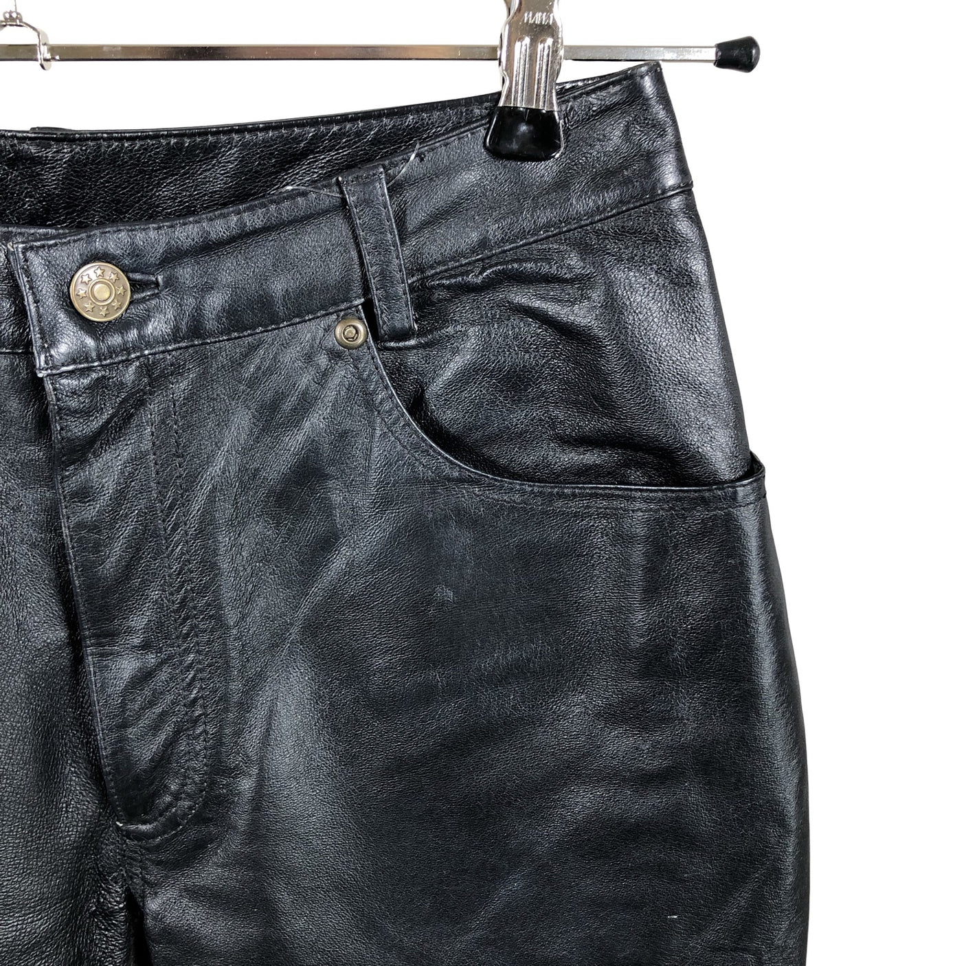 Unisex Andiata - Leather pants, size 36 - Black (2)