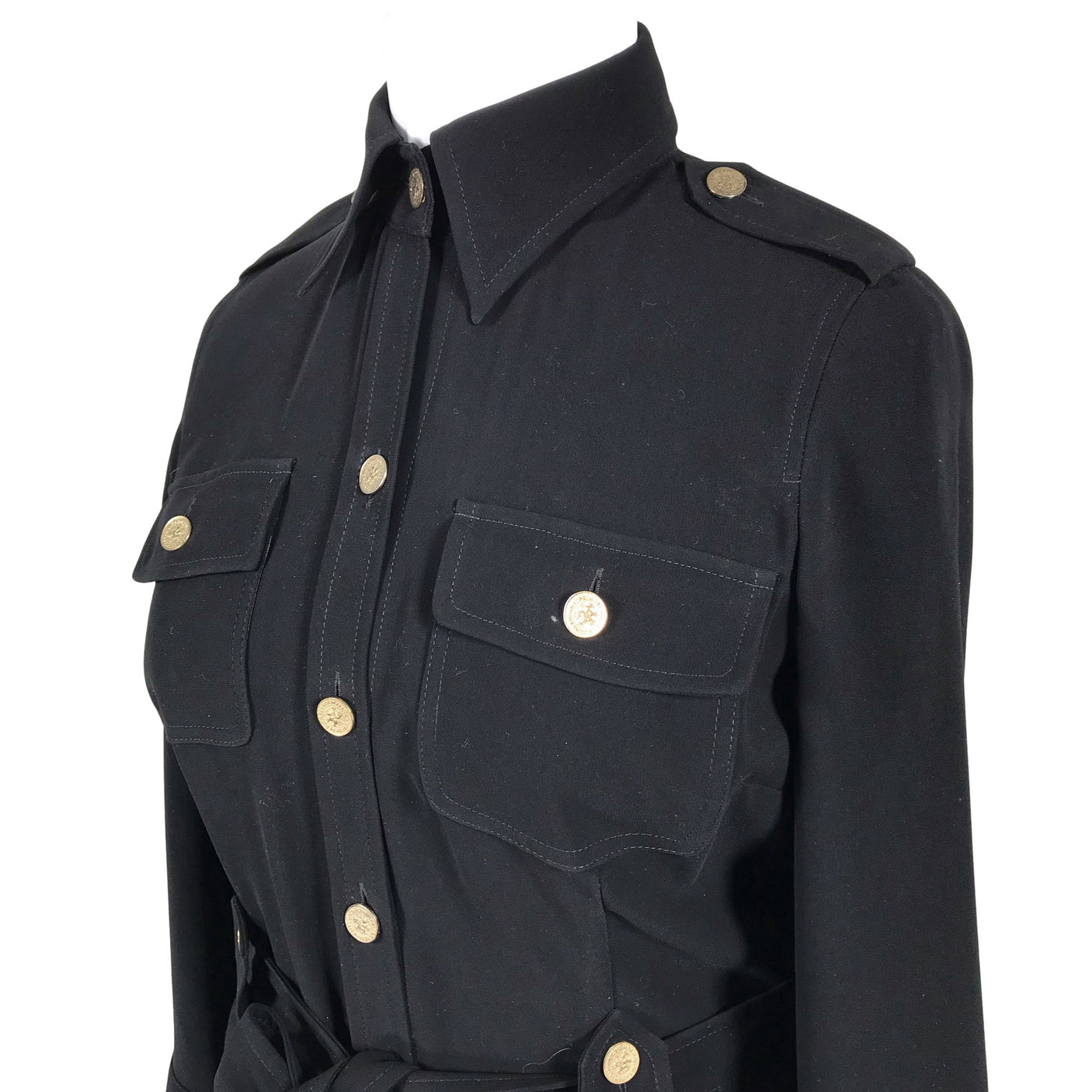 Unisex Andiata - Schiffon dress, size 42 - Black (2)