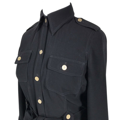 Unisex Andiata - Schiffon dress, size 42 - Black (2)