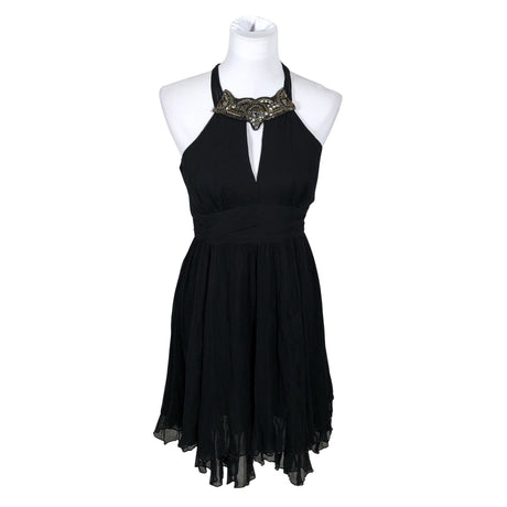 Unisex Karen Millen - Schiffon dress, size 40 - Black ()