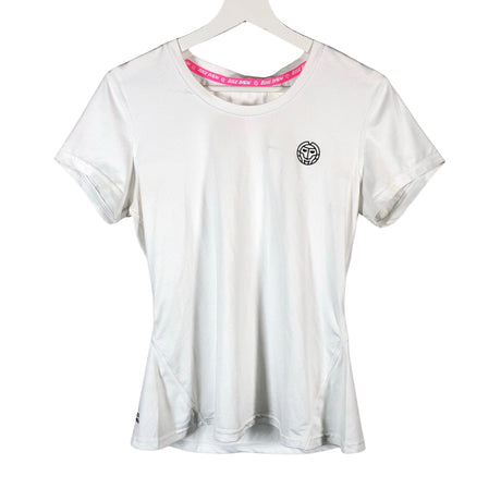 Unisex Bidi Badu - Sports shirt, short sleeve, size 38 - White ()
