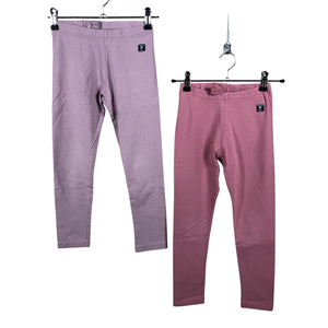 Unisex Polarn O. Pyret - Leggings, size 122 - 128 - Light pink (2)