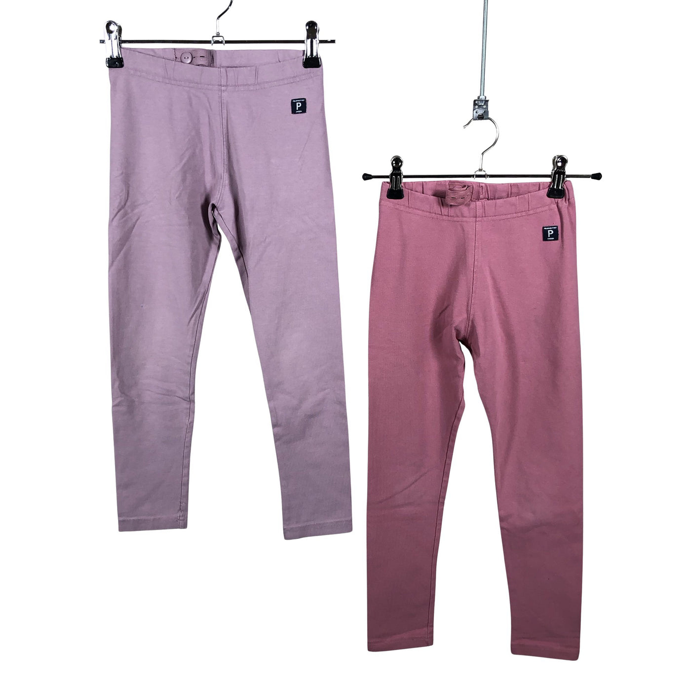 Unisex Polarn O. Pyret - Leggings, size 122 - 128 - Light pink (1)