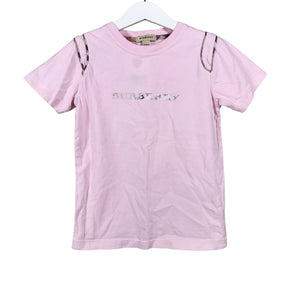 Unisex Burberry - T-shirt, size 98 - 104 - Light pink (1)