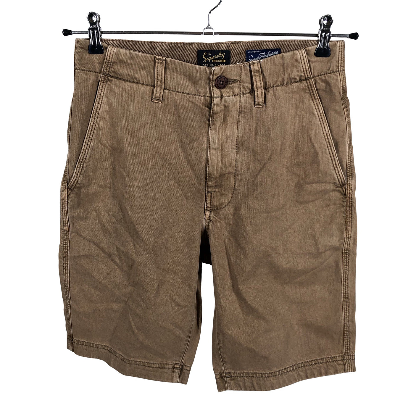 Unisex Superdry - Shorts, size W28 - Brown (2)