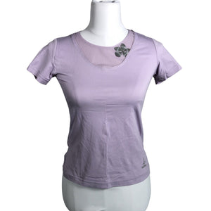 Unisex Löffler - Sports shirt, short sleeve, size 34 - Violet (1)