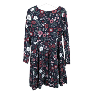Unisex Polarn O. Pyret - Tricot dress, size 128 - 134 - Blue (2)