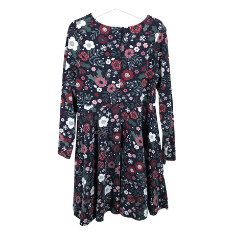 Unisex Polarn O. Pyret - Tricot dress, size 128 - 134 - Blue (2)