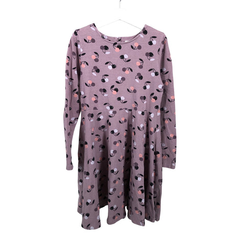 Unisex Polarn O. Pyret - Tricot dress, size 128 - 134 - Violet ()