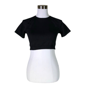 Unisex ICIW – Icaniwill - Sports shirt, short sleeve, size 38 - Black (1)