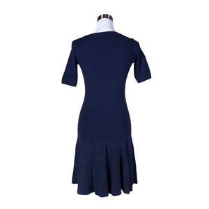 Unisex Lauren Ralph Lauren - Knit dress, size 34 - Blue (2)
