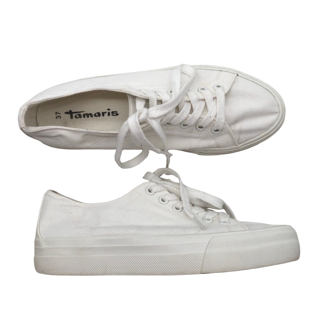 Unisex Tamaris - Casual sneakers, size 37 - White (1)