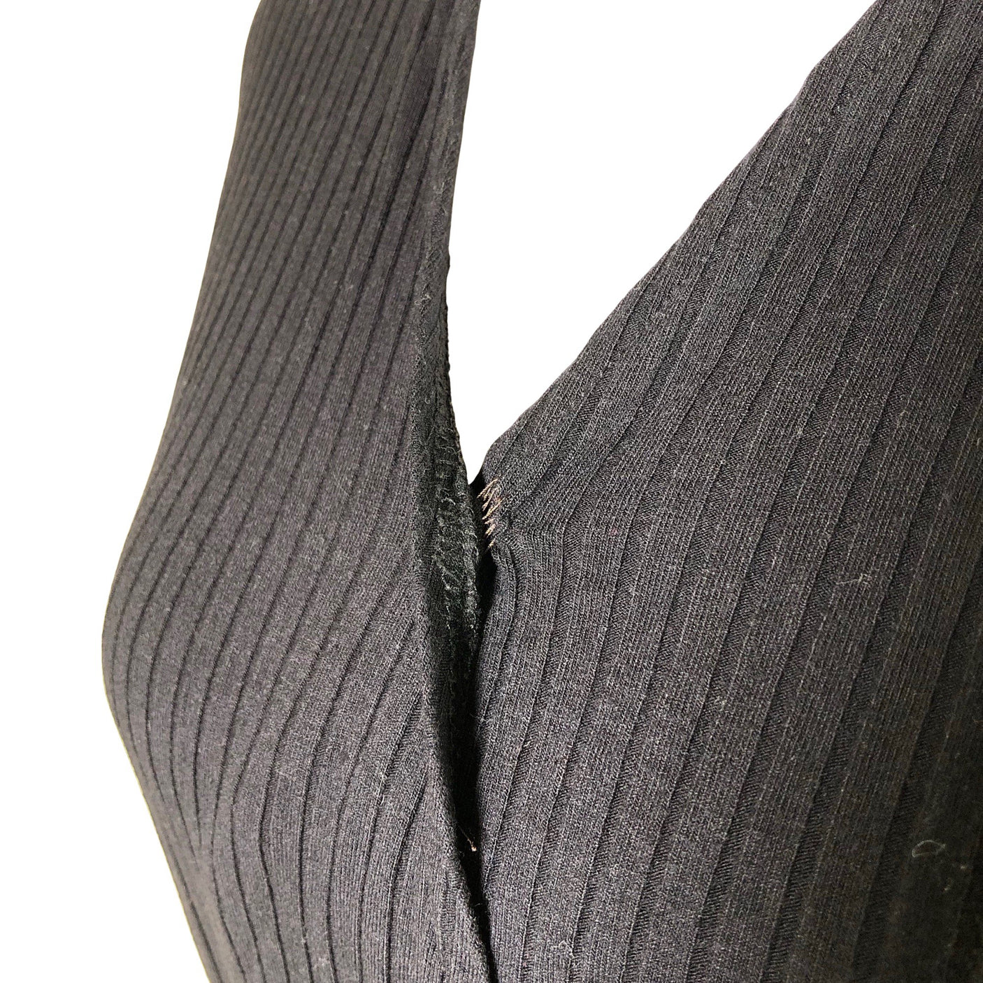 Unisex MSCH Copenhagen - Tricot dress, size 36 - Black (2)