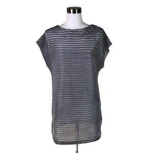 Unisex Holly & Whyte by Lindex - Short-sleeved blouse, size 36 - Blue (1)