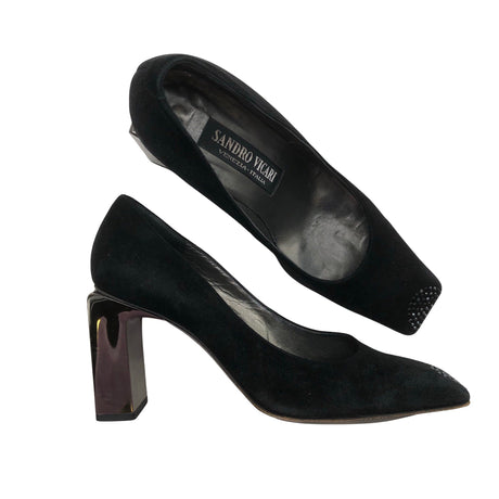 Unisex Sandro Vicari - Evening high heels, size 38 - Black ()