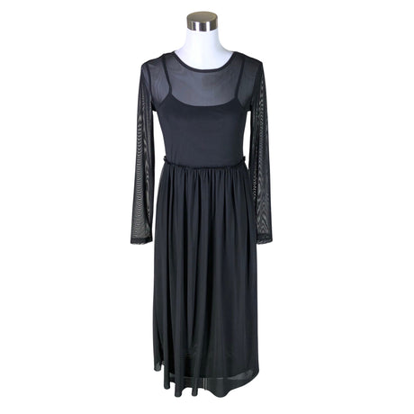 Unisex Edited - Schiffon dress, size 38 - Black ()