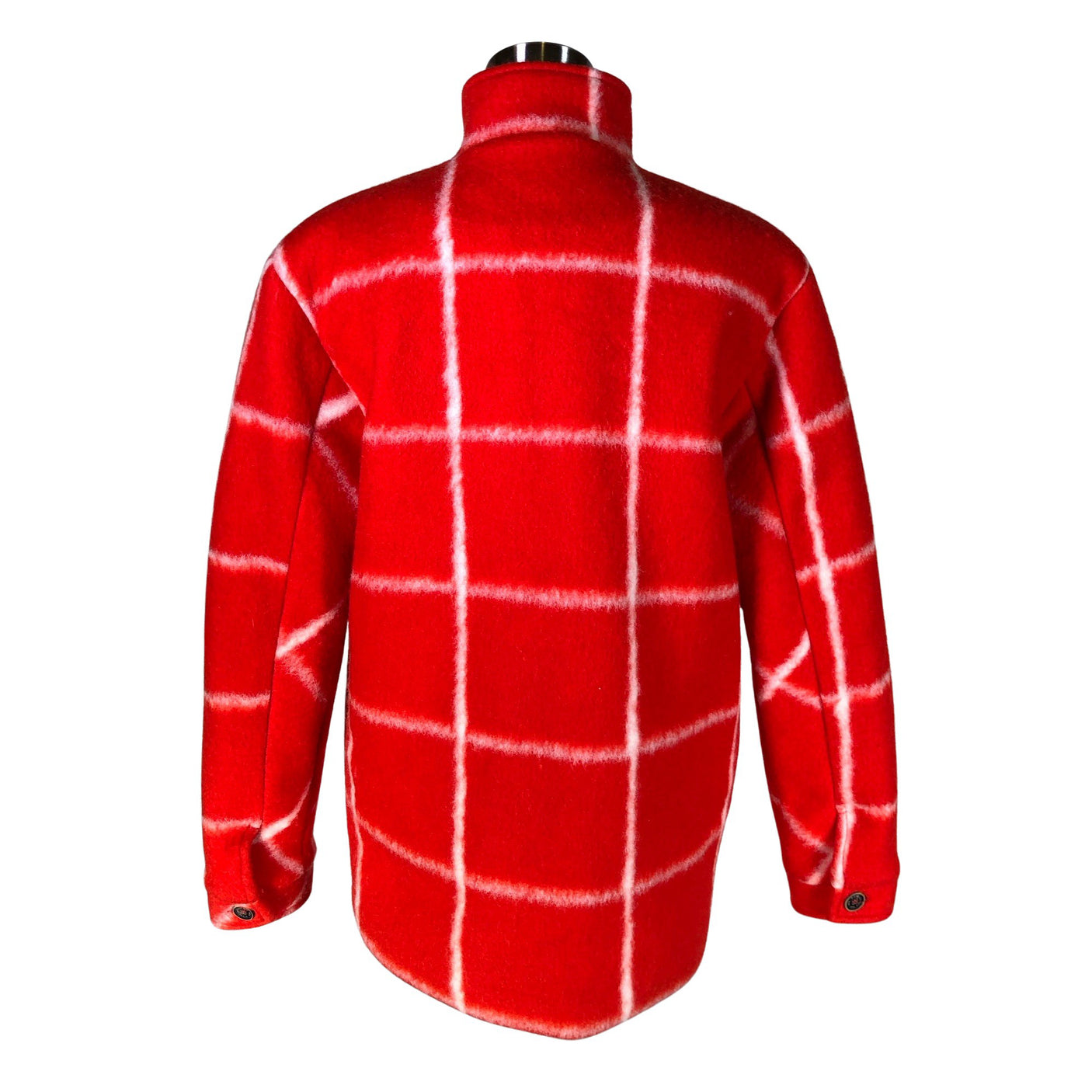 Unisex R-collection - Wool coat, size 38 - Red (2)