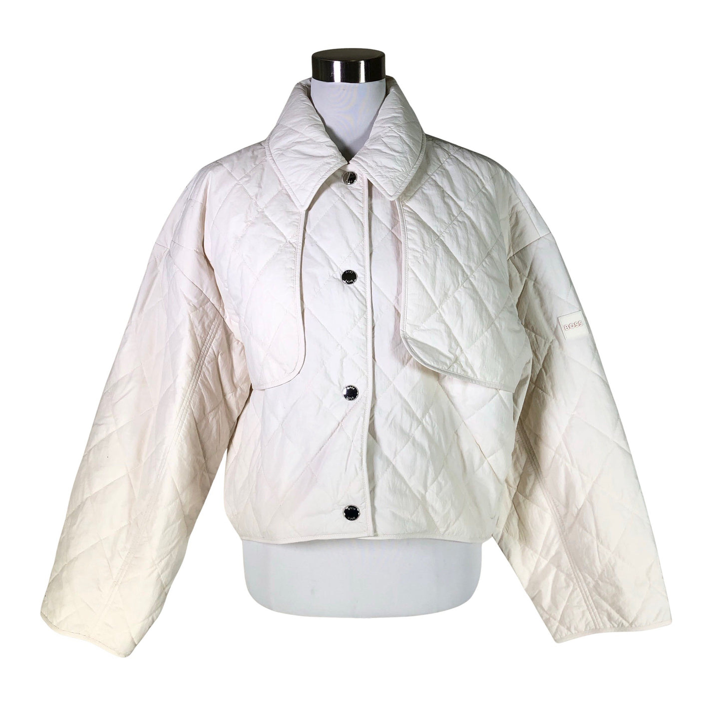 Unisex Hugo Boss - Quilted jacket, size 36 - Natural white (1)