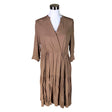 Unisex Philosophy Blues Original - Schiffon dress, size 36 - Brown