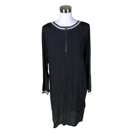 Unisex Rue de Femme - Schiffon dress, size 38 - Black ()