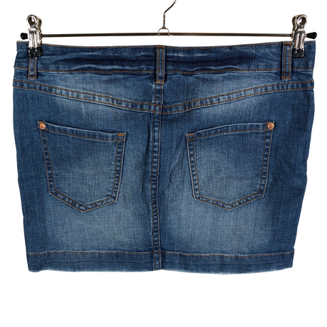 Unisex Lindex - Denim skirt, size 38 - Blue (2)