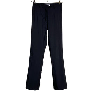 Unisex Kaffe - Straight leg trousers, size 38 - Black (1)
