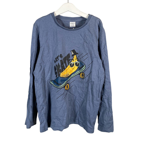 Unisex Polarn O. Pyret - Tricot shirt, size 146 - 152 - Blue ()