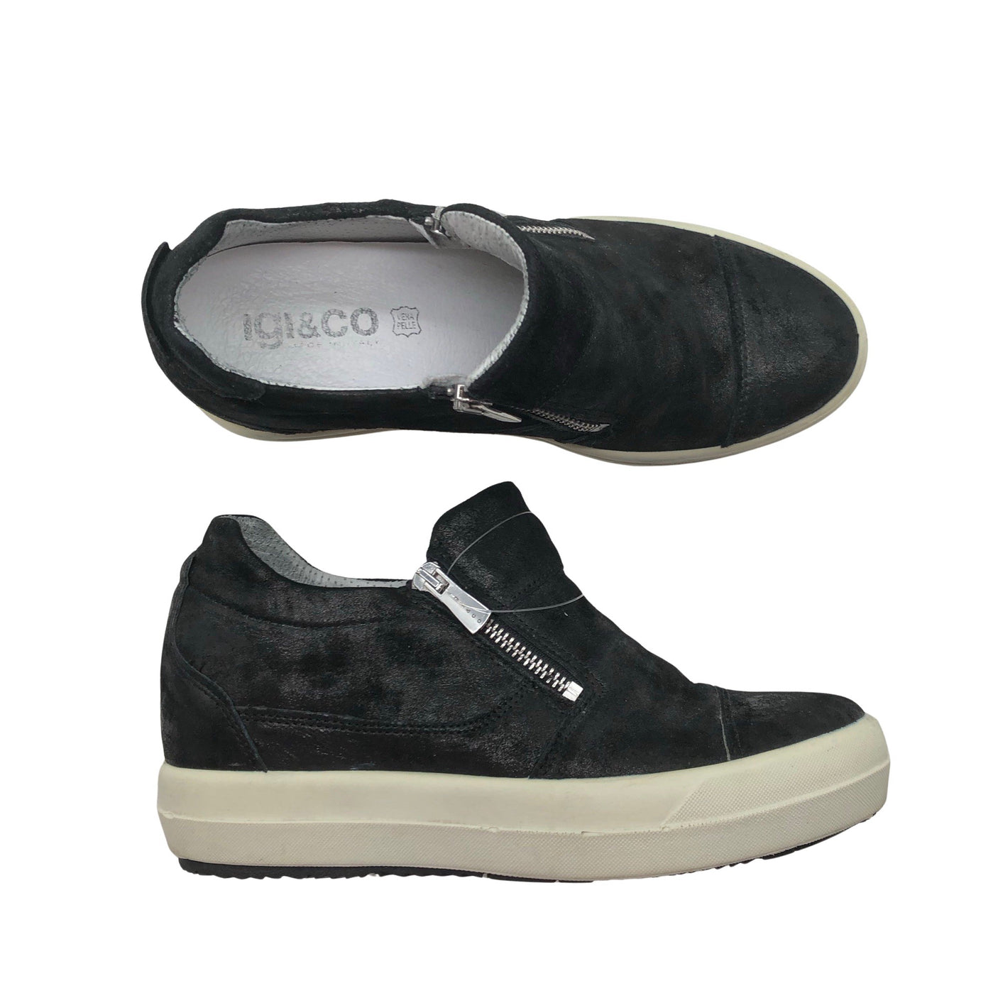 Unisex Igi&Co - Casual sneakers, size 39 - Black (1)