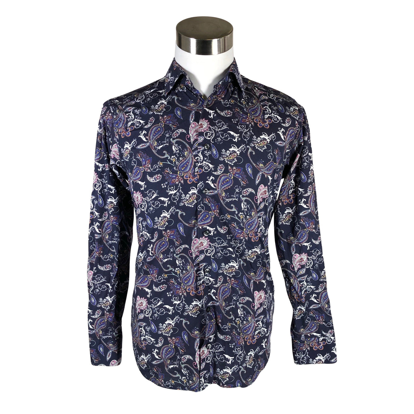 Unisex Eton - Collared shirt, size M - Blue (1)