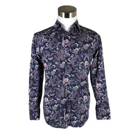 Unisex Eton - Collared shirt, size M - Blue ()