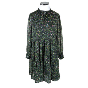Unisex Y.A.S - Schiffon dress, size 42 - Black (1)