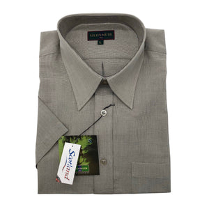 Unisex Glenmuir - Collared shirt, size L - Gray (1)