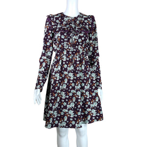 Unisex De Camie - Schiffon dress, size 36 - Violet (1)