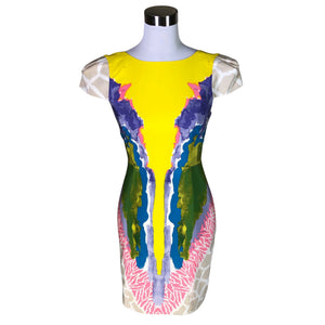 Unisex Tibi - Party dress, size 34 - Yellow (1)