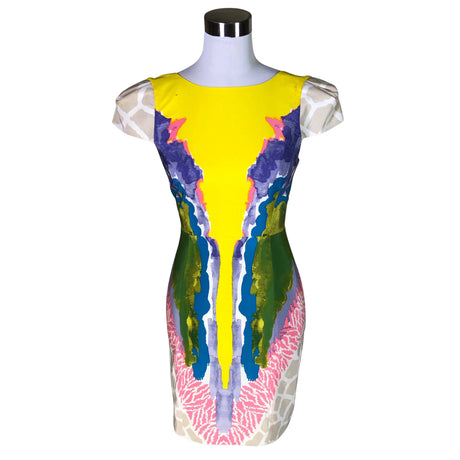 Unisex Tibi - Party dress, size 34 - Yellow ()