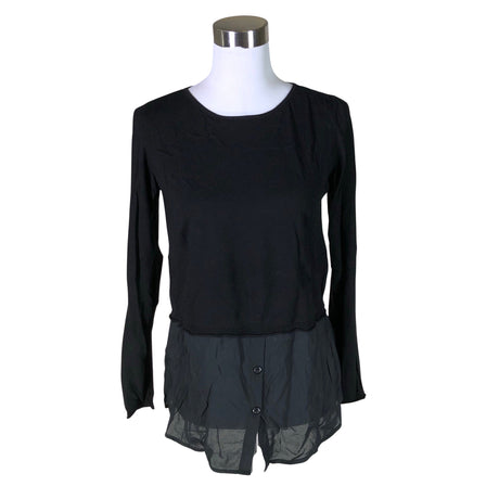 Unisex Marc O'Polo - Knit tunic, size 38 - Black ()