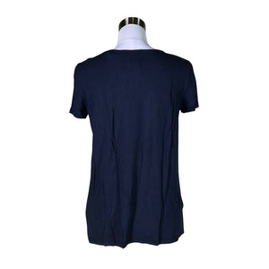 Unisex Esprit - Short-sleeved blouse, size 38 - Blue (2)