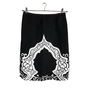 Unisex Marimekko - Fabric skirt, size 38 - Black (1)