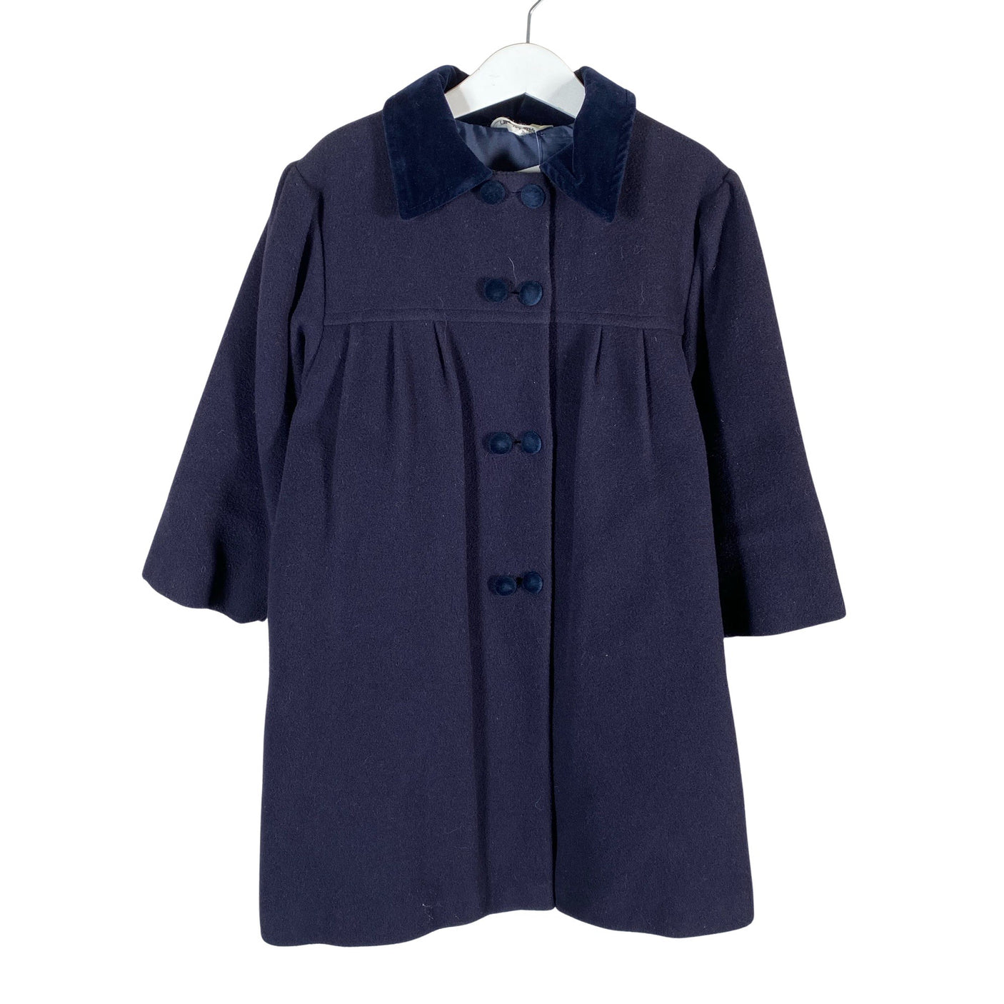 Unisex Travalle - Wool coat, size 98 - 104 - Gray (1)