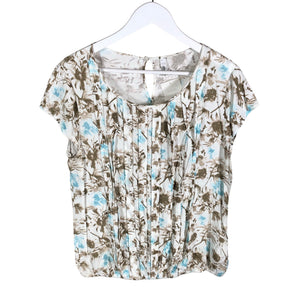 Unisex Soyaconcept - Short-sleeved blouse, size 42 - Beige (1)