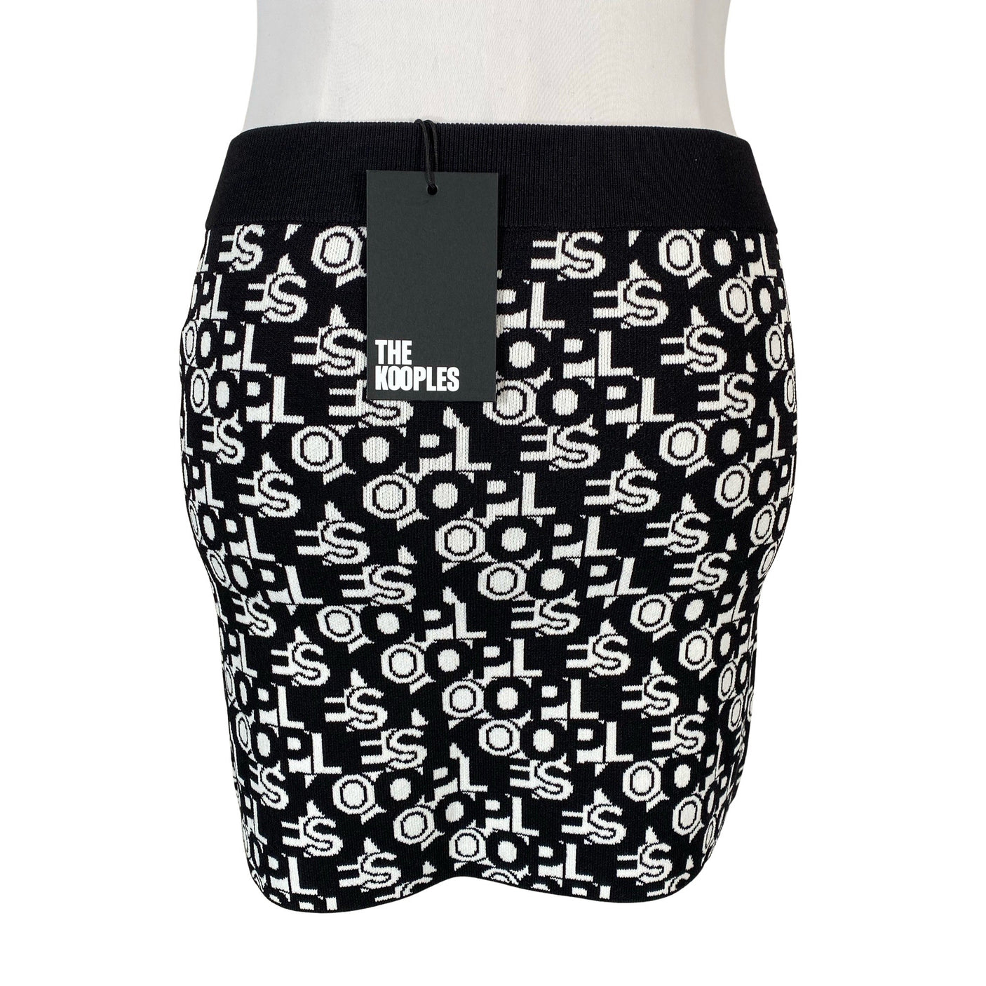 Unisex The Kooples - Knit skirt, size 36 - Black (2)
