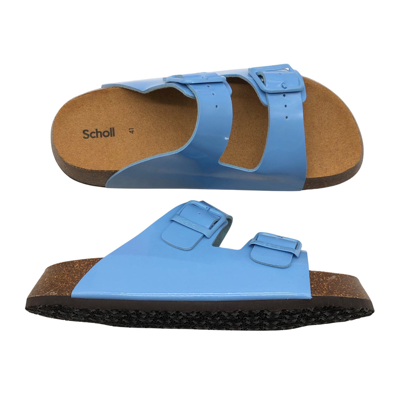 Unisex Scholl - Sandals, size 41 - Light blue (1)