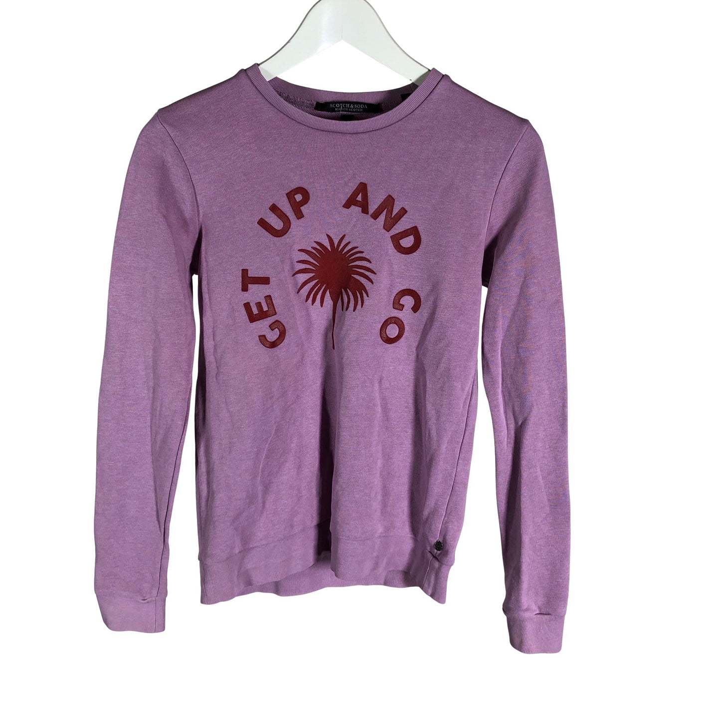 Unisex Scotch&Soda - Tricot shirt, size 34 - Violet (1)