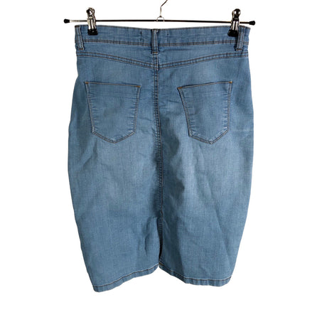Unisex Dorothy Perkins - Denim skirt, size 38 - Light blue (2)