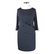 Unisex s.Oliver - Tricot dress, size 42 - Blue ()