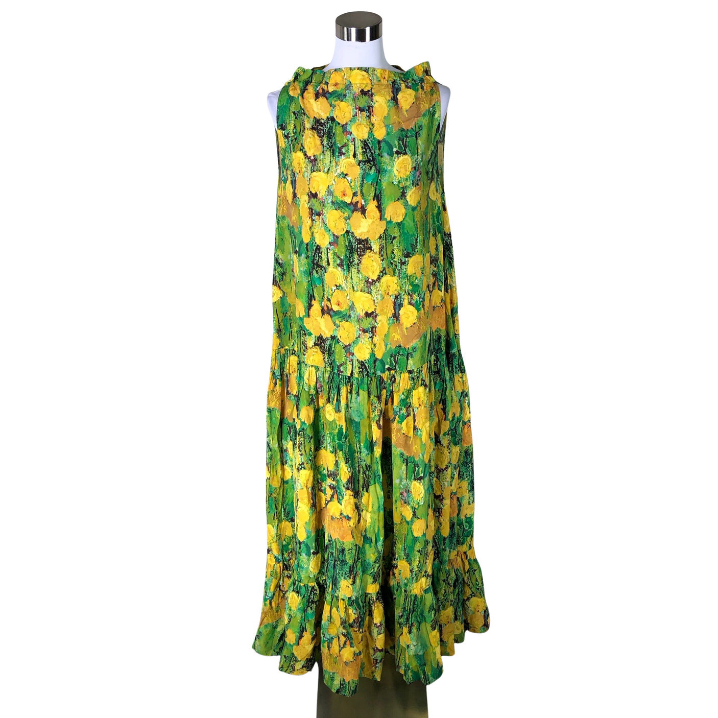 Unisex Hálo - Maxi dress, size 36 - Green (1)