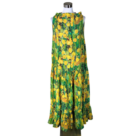 Unisex Hálo - Maxi dress, size 36 - Green ()