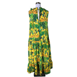 Unisex Hálo - Maxi dress, size 36 - Green (2)