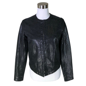 Unisex CKN - Leather jacket, size 36 - Black (1)