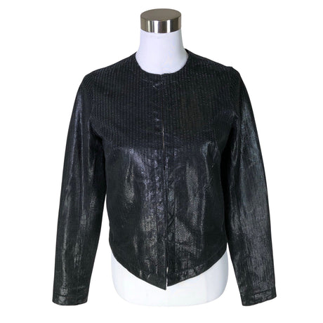 Unisex CKN - Leather jacket, size 36 - Black ()